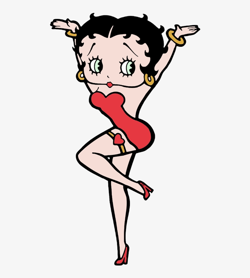 Betty Boop Pin-up Pose - Betty Boop Calendar 2019, transparent png download