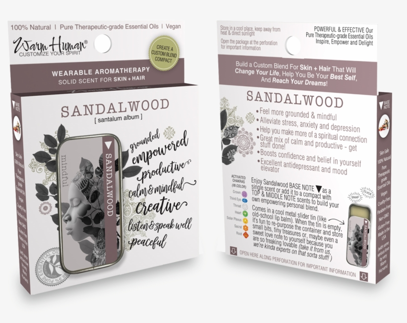 Sandalwood - Wearable Aromatherapy - Aromatherapy, transparent png download