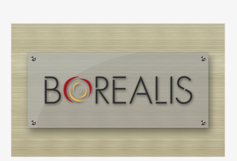 Hyatt Borealis Restaurant Logo - Plywood, transparent png download