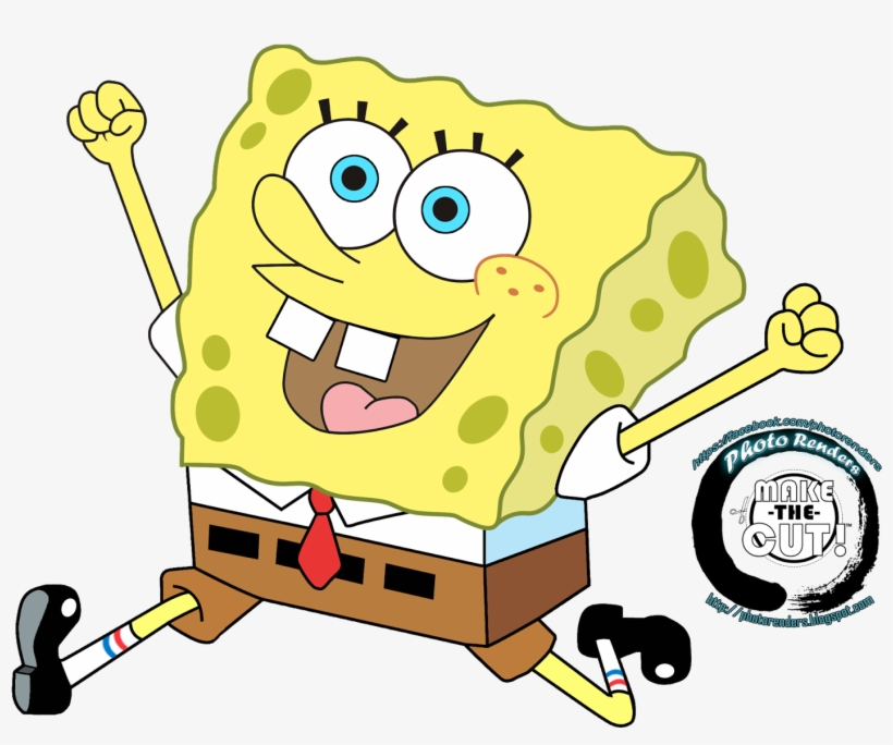 Sponge Bob - Png - Cartoon Designs For Power Point, transparent png download