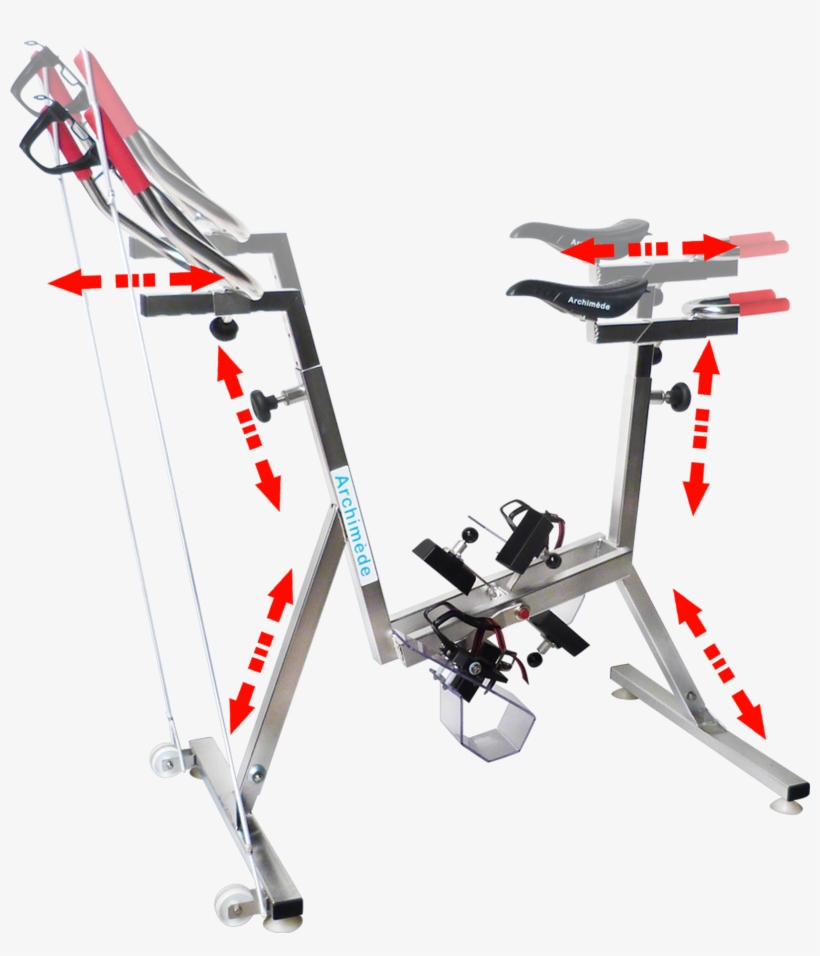 Aquabike Diamond Avec Fleche Archimède Jointec France - Exercise Equipment, transparent png download