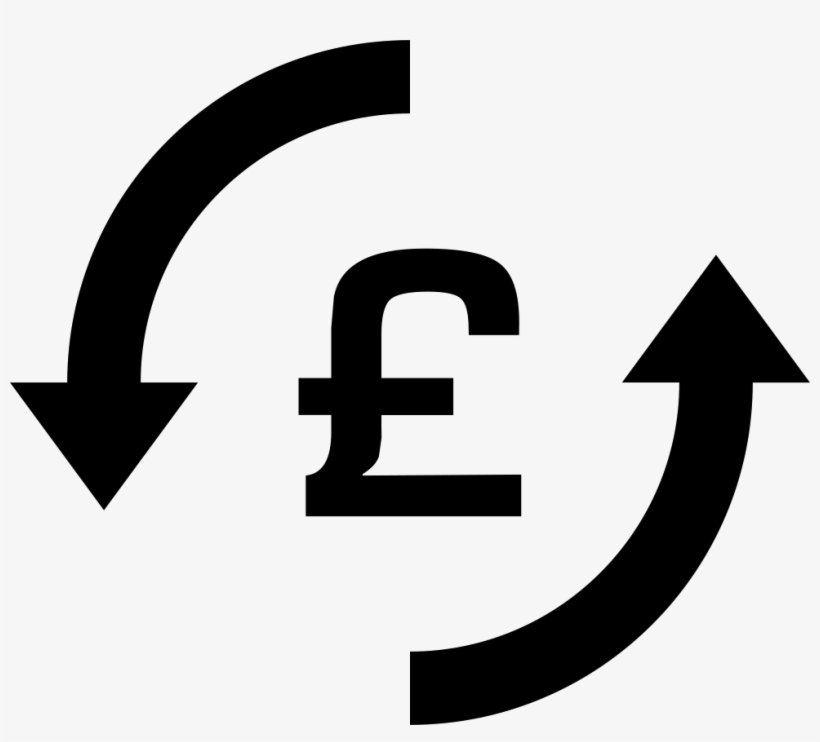Money Pounds Exchange Symbol Comments - Exchange Symbols, transparent png download