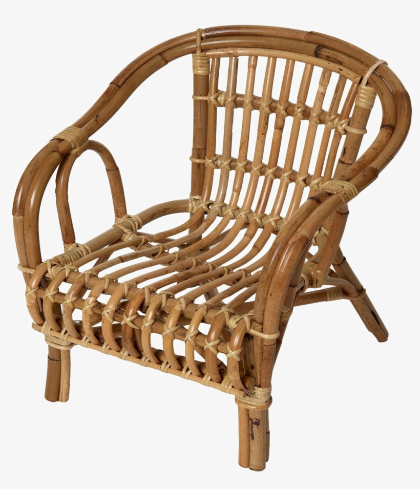 Bamboo Furniture Transparent Background - Kids Bamboo Chair, transparent png download