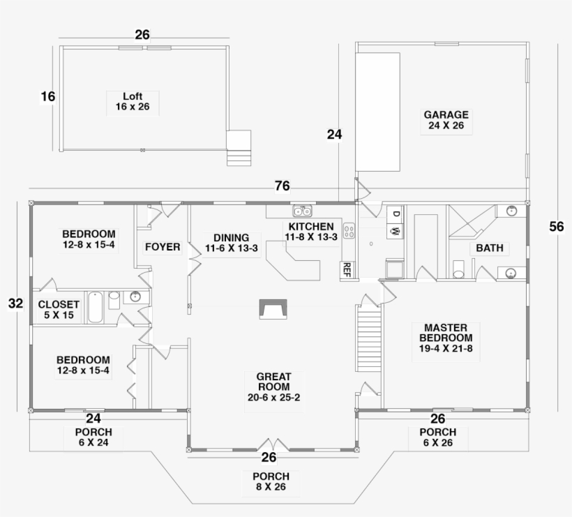 Download A Pdf Of This Home And It's Floor Plan - Diagram, transparent png download