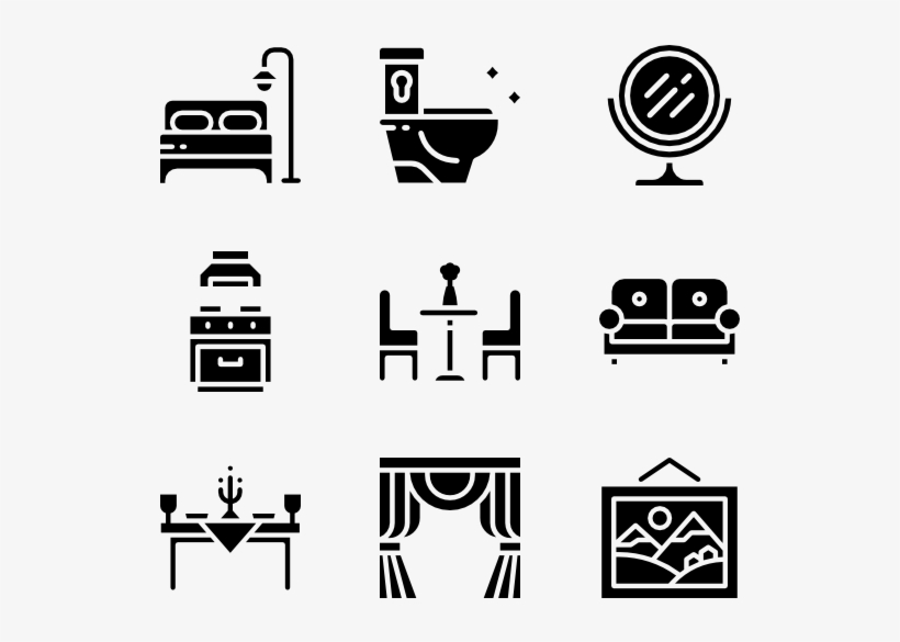 Furnitures - Film Icons Png, transparent png download