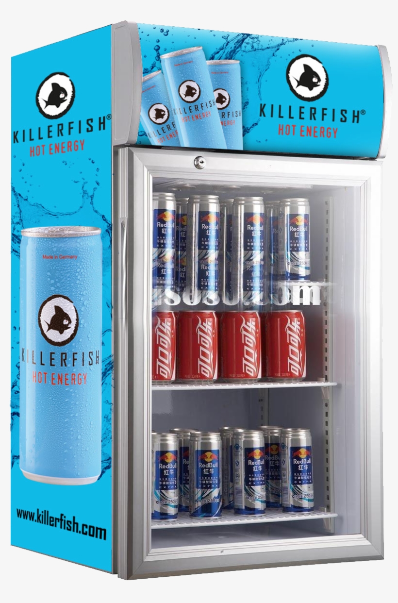 New Design Single Door Beverage Cooler/beer Fridge Killerfish Hot
