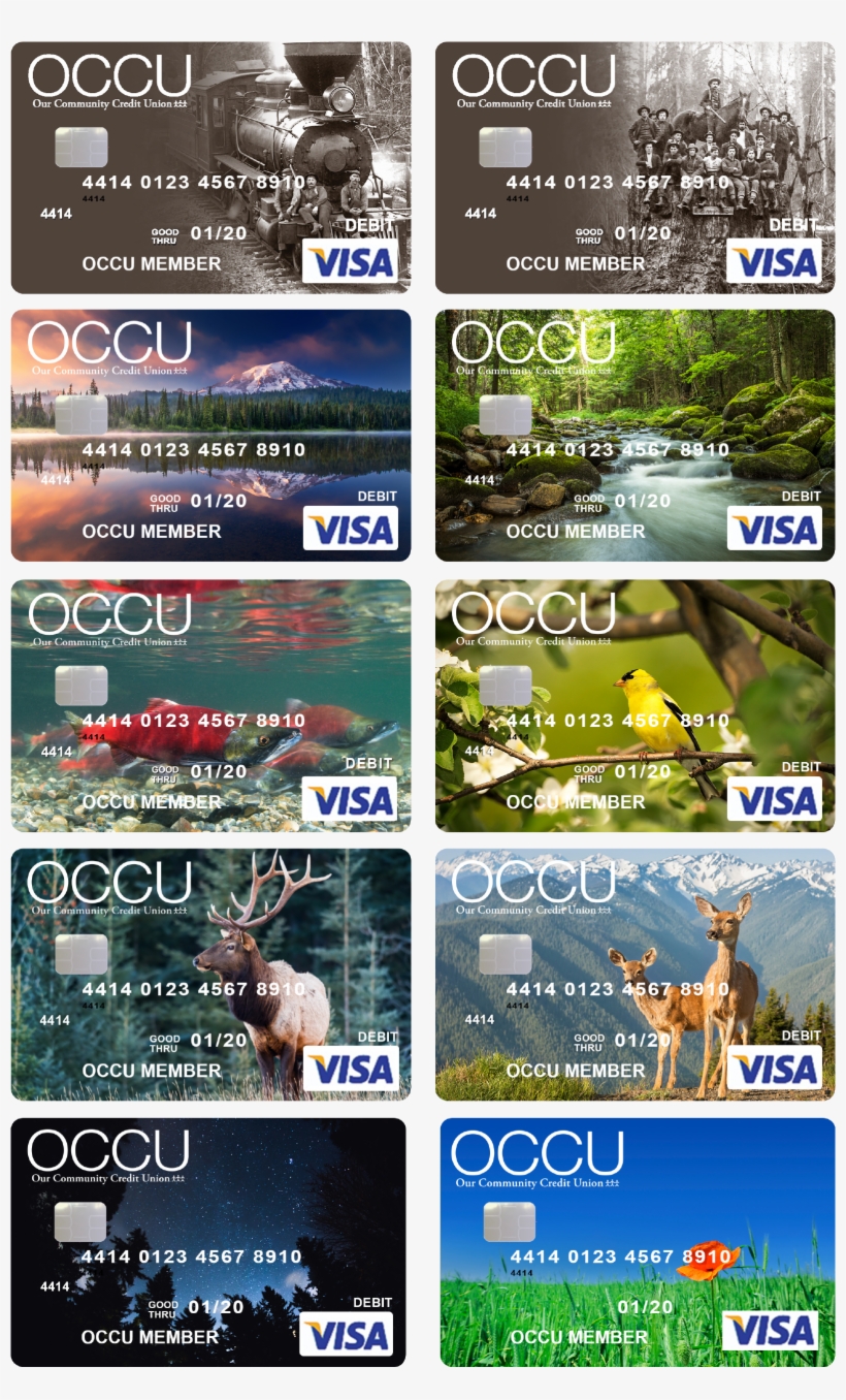 Visa Debit Card Image Selection - Credit Card, transparent png download