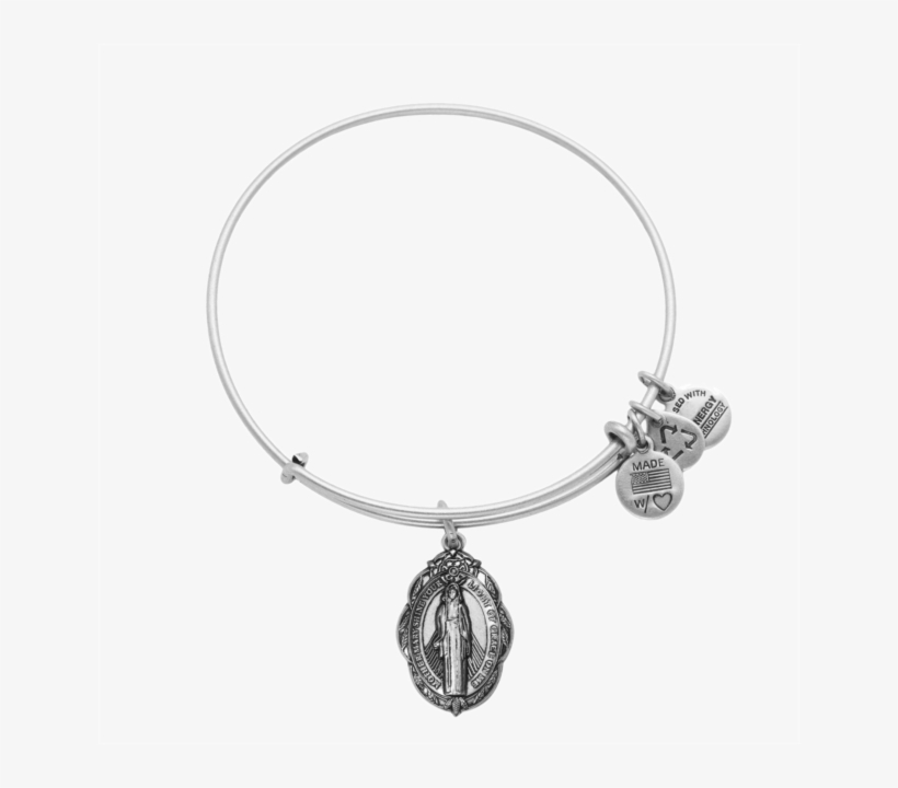 Alex & Ani Mother Mary Silver Bangle A14eb21rs - Princess Belle Alex And Ani, transparent png download