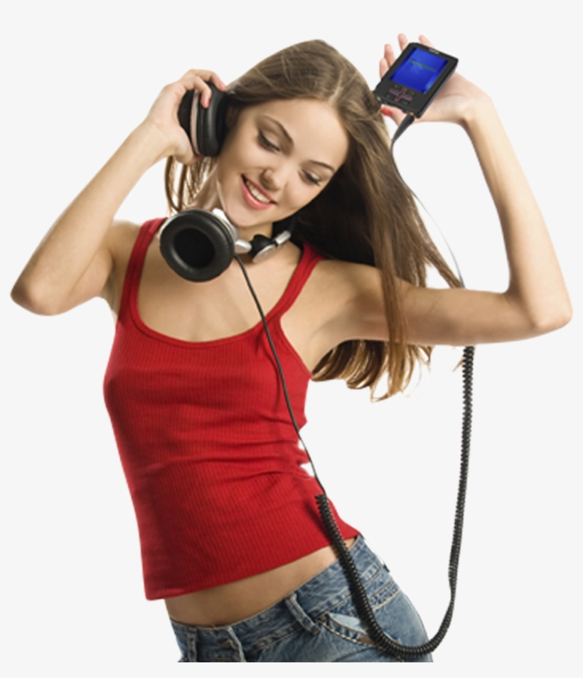 Dj Girl Png - Dance Girl Gif Png, transparent png download