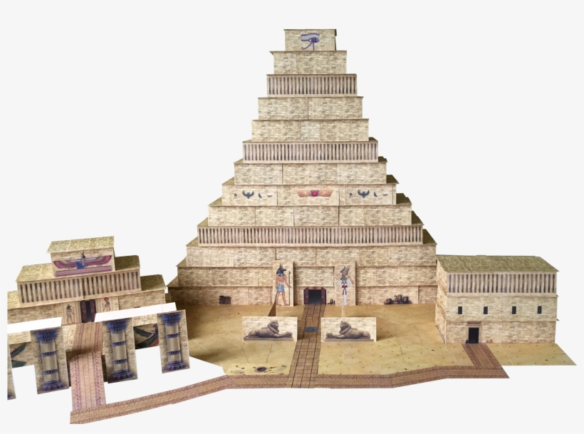 Kardtects Building Cards - Hindu Temple, transparent png download