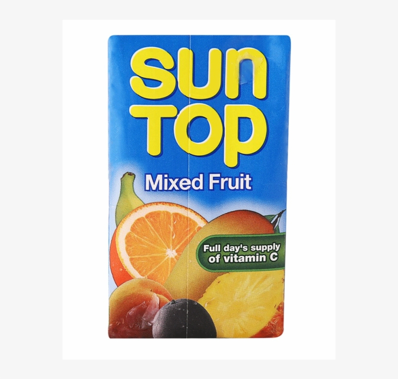 Sun Top Mixed Fruit - Orange Drink, transparent png download