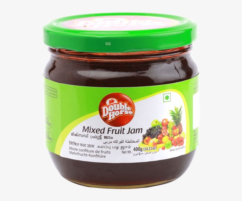Double Horse Mixed Fruit Jam 400g - Double Horse Mix Fruit Jam, transparent png download