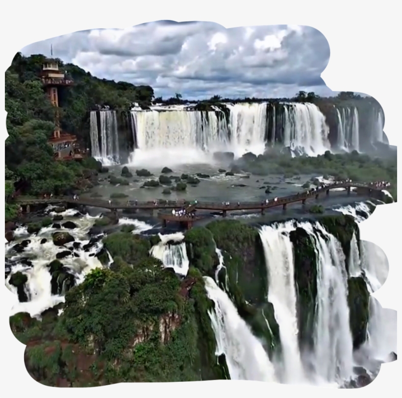 Water Falls Waterfalls Nature Naturalwonders Freetoedit - Waterfall, transparent png download