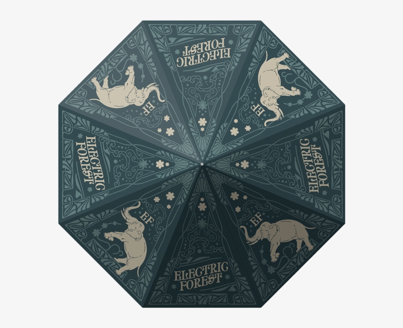 Rain Or Shine Custom Forest Umbrella - Jaguar, transparent png download