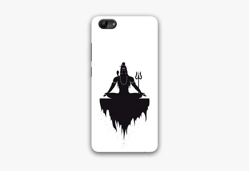 Lord Shiva Meditation Vivo Y71 Mobile Back Case - Oppo F9 Pro Back Cover Shiva, transparent png download