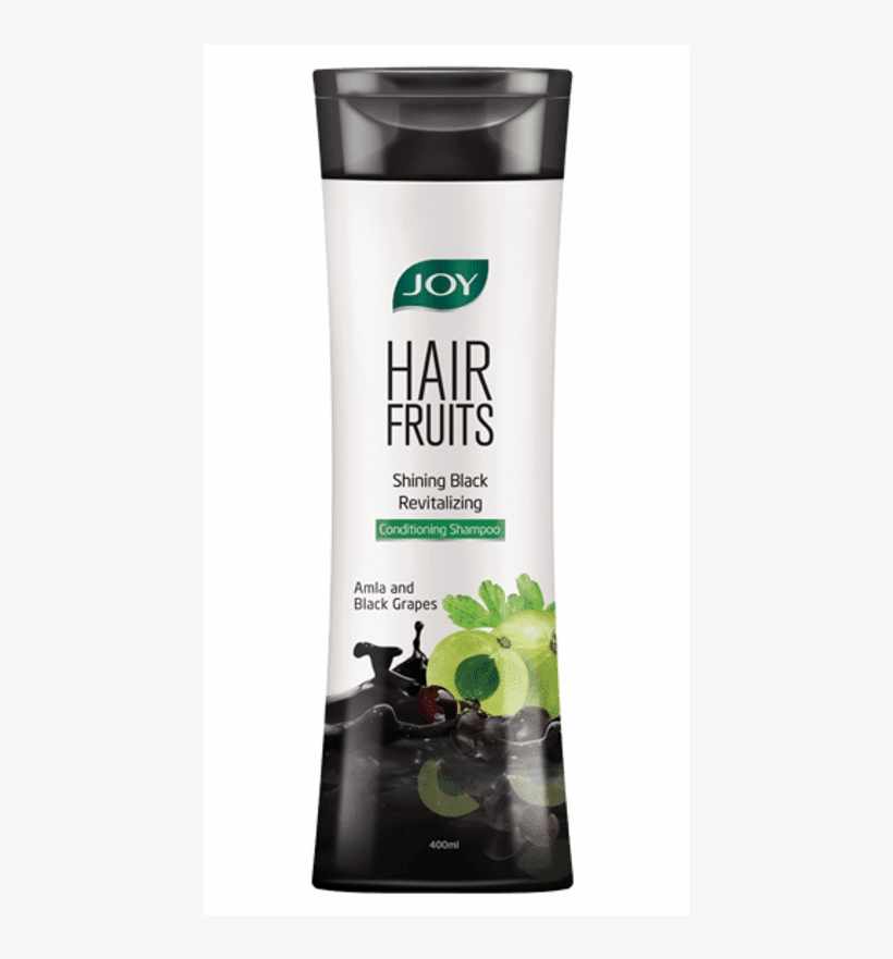 Buy Joy Hair Fruits Shining Black Revitalizing Amla - Joy Hair Fruits Shampoo, transparent png download