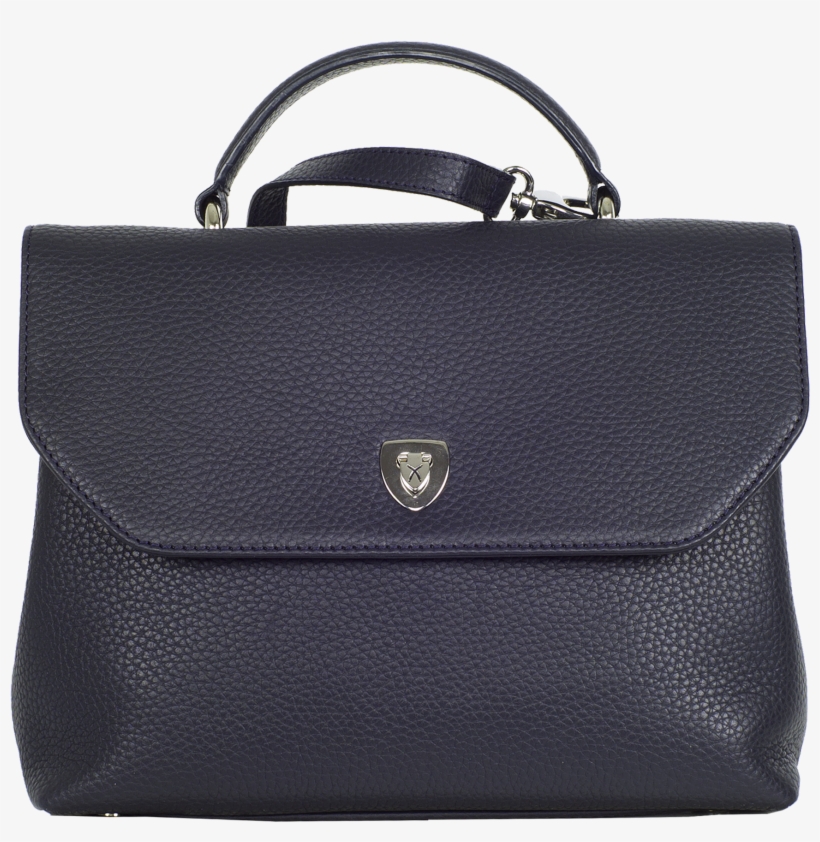 Handtasche Schultertasche 'nizza' Leder Blau Für Damen - Briefcase, transparent png download