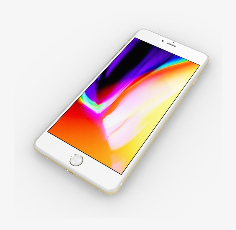 Iphone, Render, Display, Technology, White, Mobile - Smartphone, transparent png download