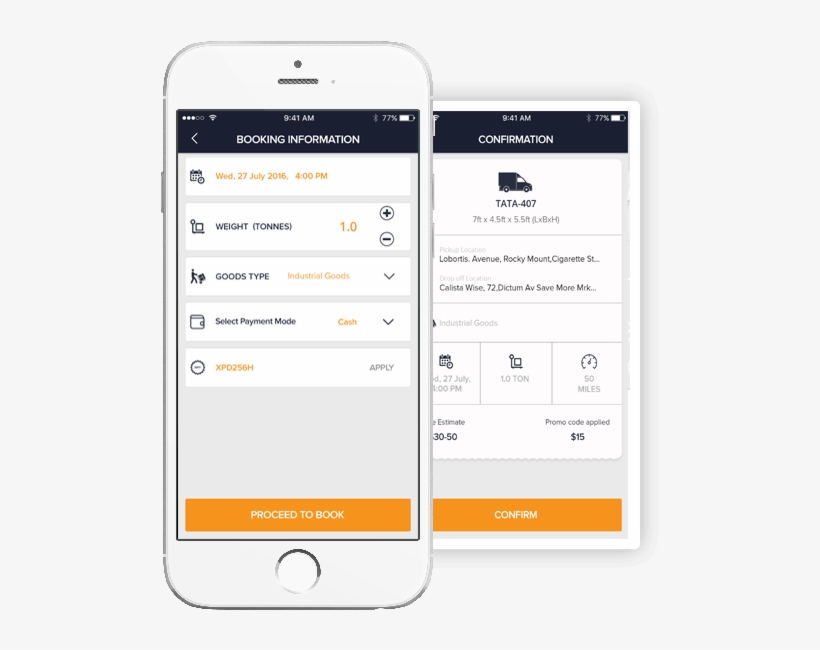 Get Requests On The Move - Truck Driver App, transparent png download