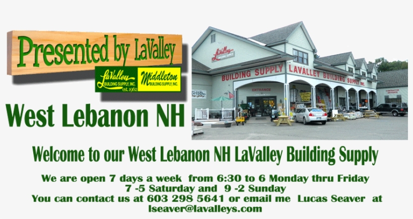 Lavalley Building Supply Nh, transparent png download