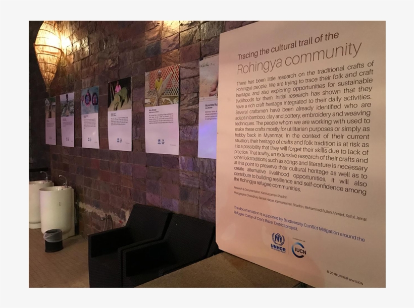 #rohingya Refugees Exhibit Craftsmanship In Bangladesh - Museum, transparent png download