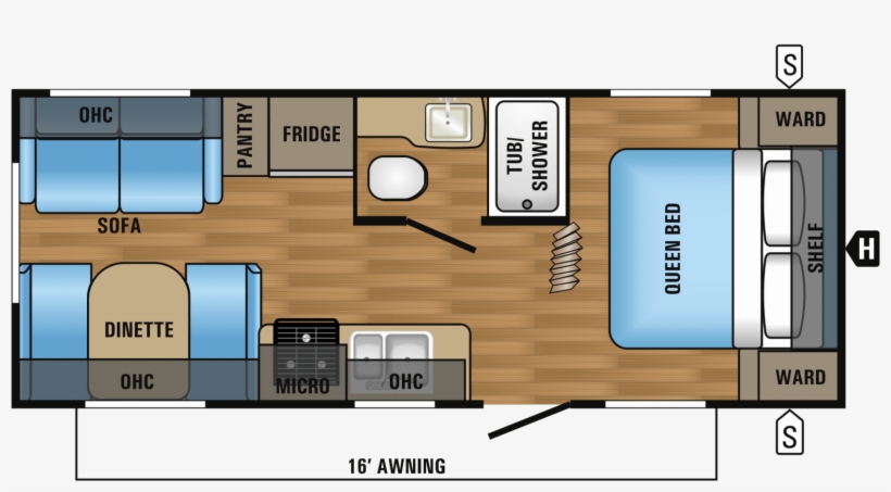 New 2019 Jayco Jay Flight 212qb New 2019 Jayco Jay - Recreational Vehicle, transparent png download