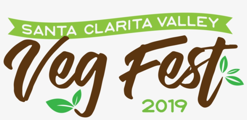 Vegfest Logos Final 01 - Calligraphy, transparent png download