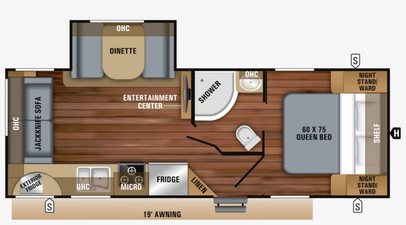 Click Here For Larger Image - Autumn Ridge 245rks, transparent png download