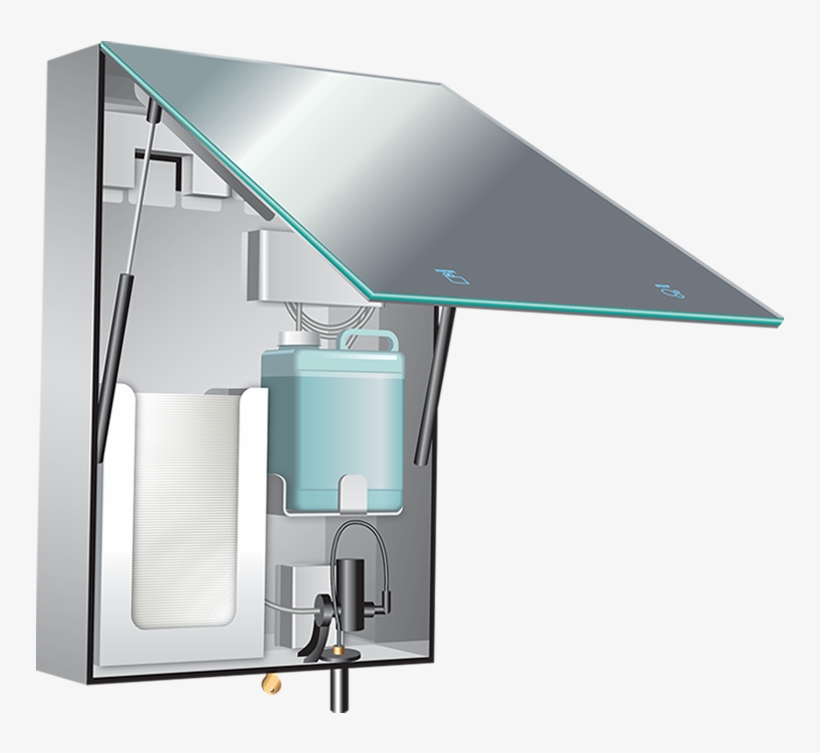 0661-t Velare™ Btm System Stainless Steel Cabinet With - Shed, transparent png download