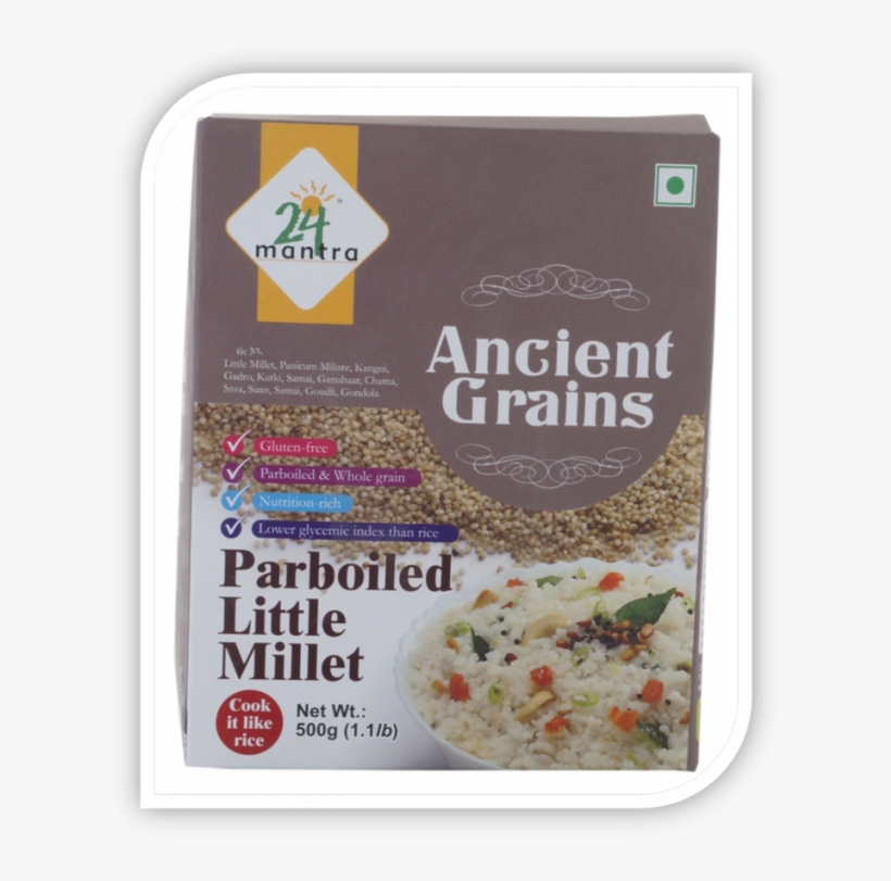 Little Millet Ancient Organic 24m 1kg - 24 Mantra Kodo Millets, transparent png download