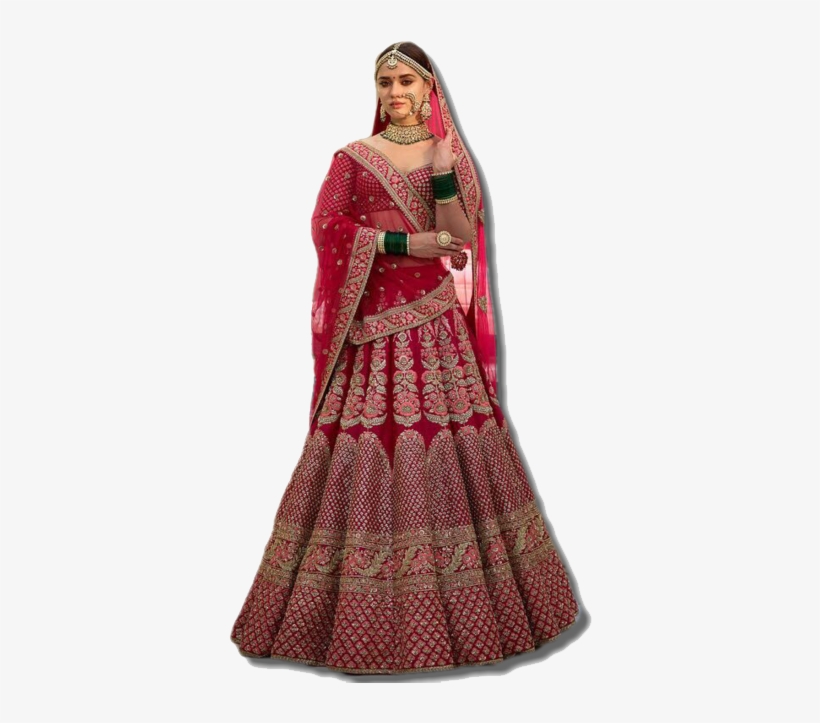 Wedding Designer Bridal Lehenga, transparent png download