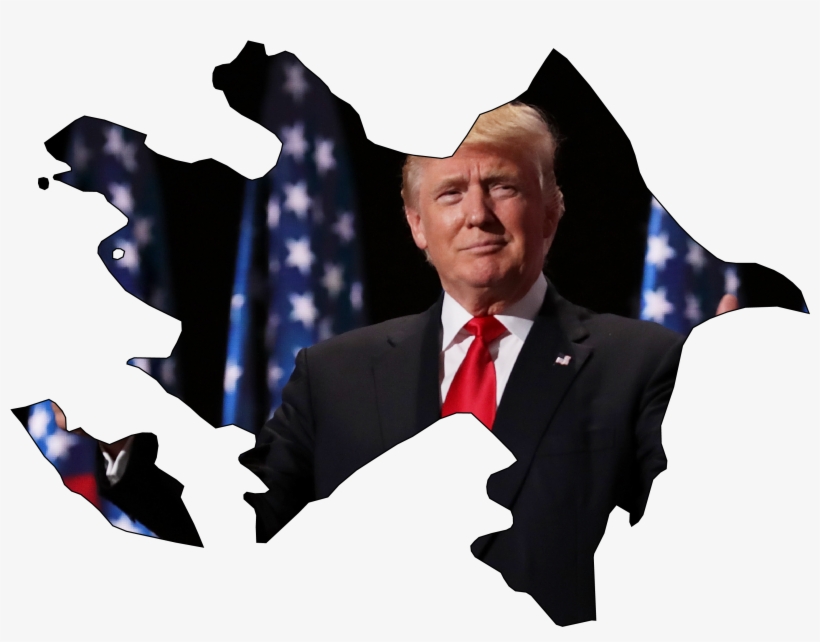 6 - Azerbaijan - Famous Person Donald Trump, transparent png download