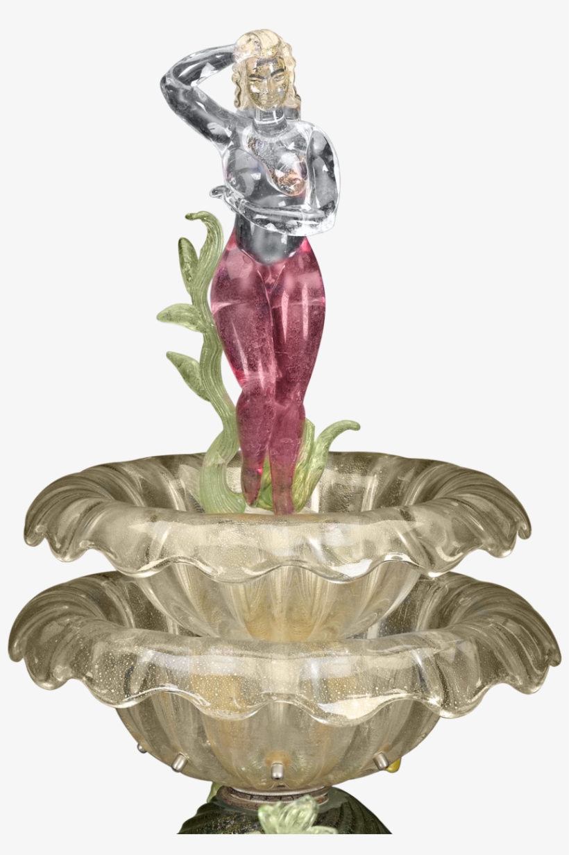Murano Venetian Glass Water Fountain Murano Venetian - Murano Fountain, transparent png download