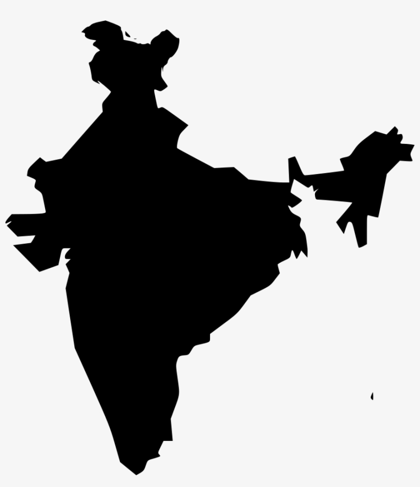 Png File Svg - India Map Vector Png, transparent png download