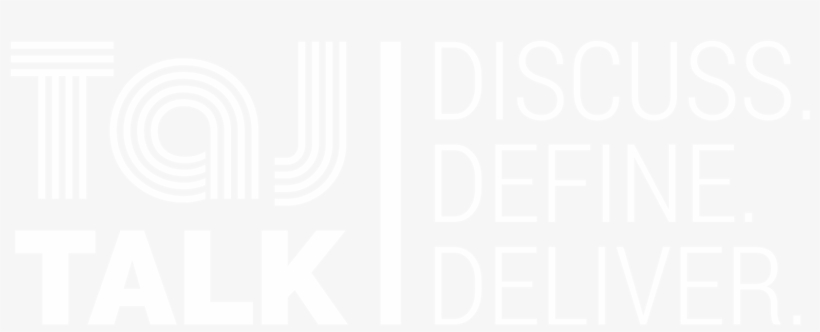 Taj Talk Logo Primary Black - 58 Aniversario, transparent png download