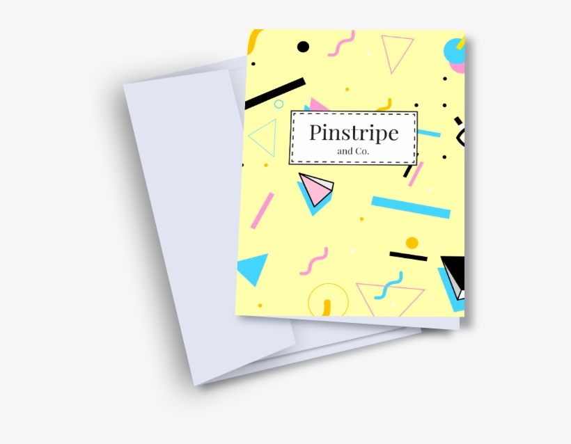 Closed White Envelope Lying Next To A Yellow Greeting - Paper, transparent png download