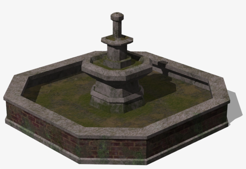 Stonefountain - Fountain, transparent png download