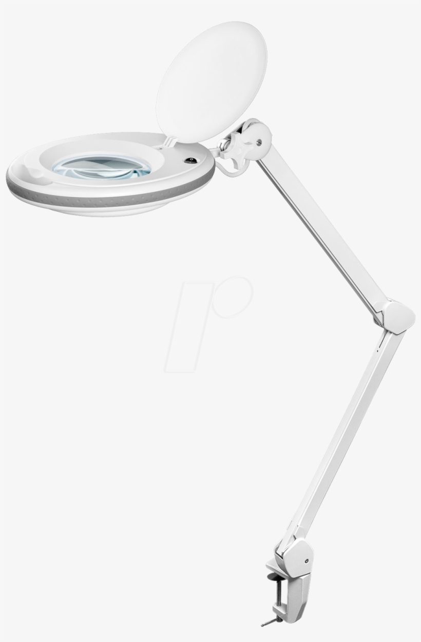 Premium Workshop Magnifying Glass Lamp, 90 Leds Fixpoint - Rear-view Mirror, transparent png download