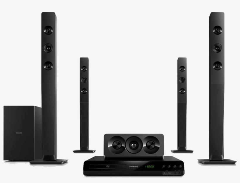 Free Png Home Theater Png Images Transparent - Philips Home Theater 5.1 Inch Htd5570 Png, transparent png download