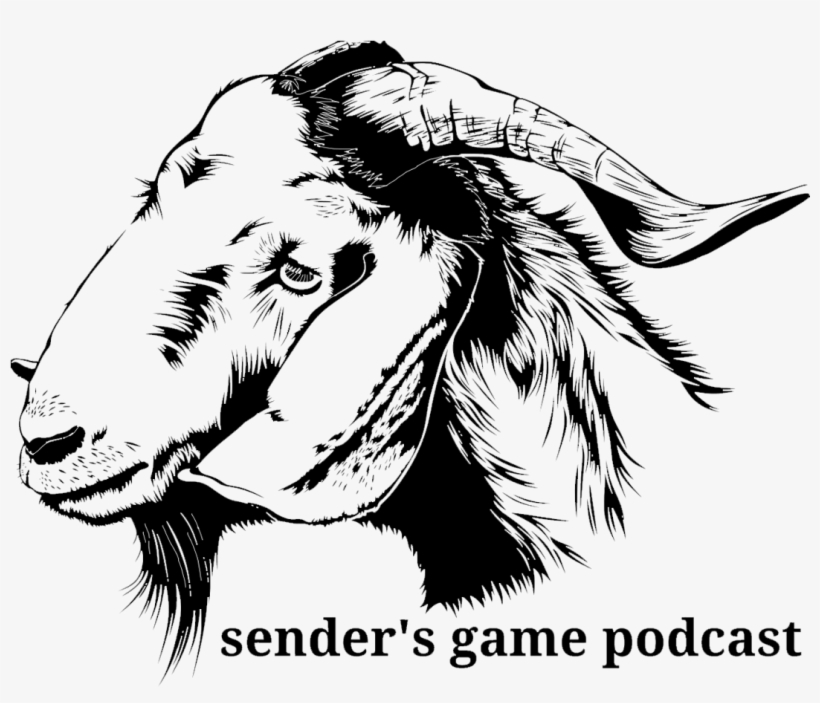 Cropped Senders Game Podcast Black Png 1 - Goat, transparent png download