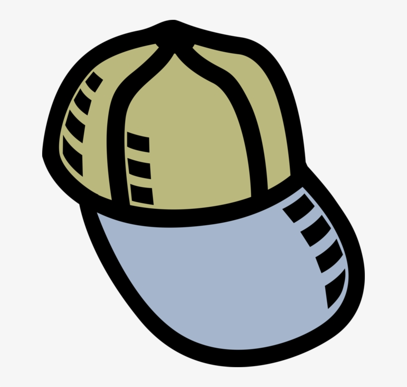 Banner Royalty Free Download Baseball Hat Image Illustration - Clothes Clipart, transparent png download