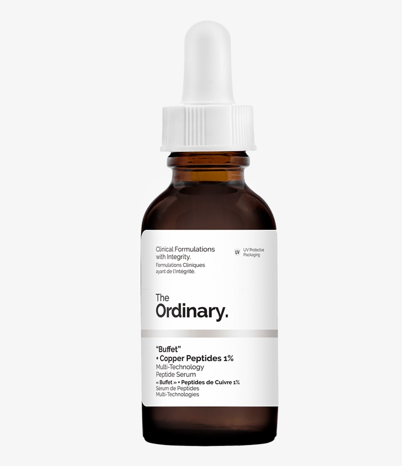"buffet" Copper Peptides - The Ordinary. “buffet” + Copper Peptides 1%, transparent png download