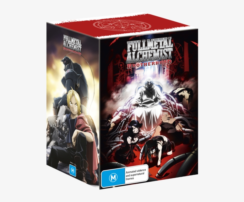 Fwiw, Madman Ent - Fullmetal Alchemist Brotherhood Box Set PNG Image ...