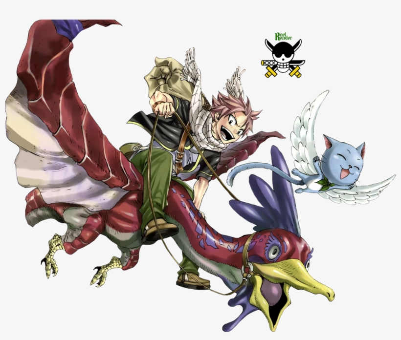 1mib, 1280x1024, Natsu And Happy Render 3 By Roronoaroel-d5v6cei - Natsu Dragneel Render, transparent png download