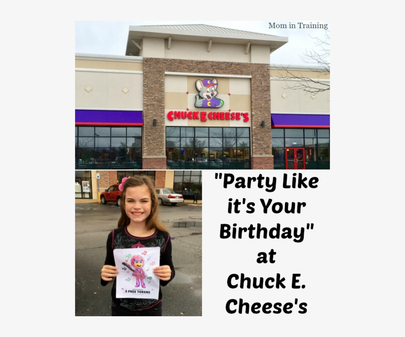 "party Like It's Your Birthday" At Chuck E - Girl, transparent png download