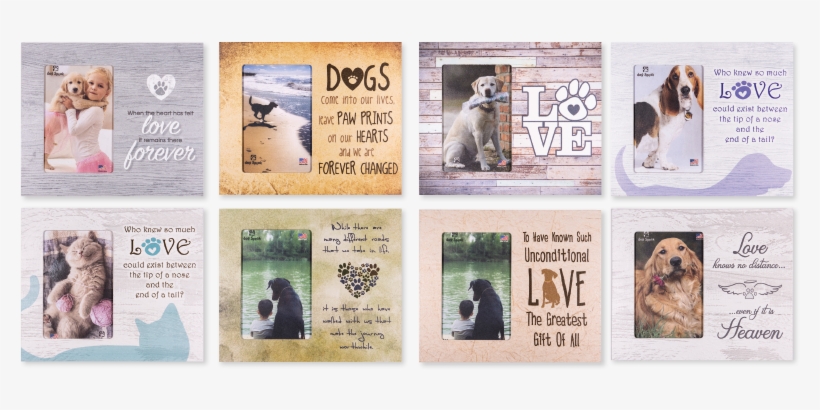 Vertical Frame - Assortment - Pug, transparent png download
