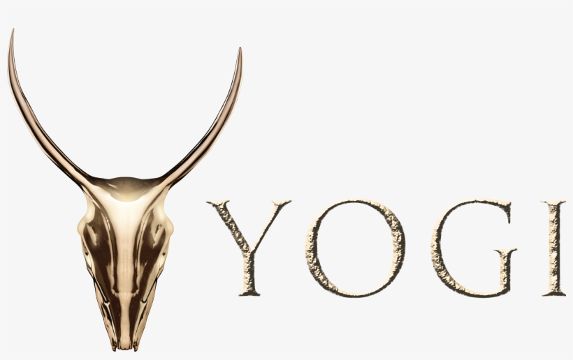 Yogi Gold On Black - Deer, transparent png download
