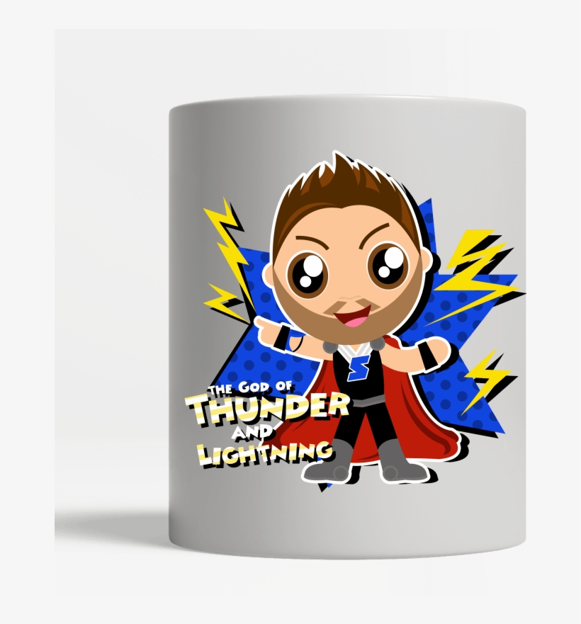 This Russian Superhero Uses Thunder And Lightning To - Coffee Cup, transparent png download