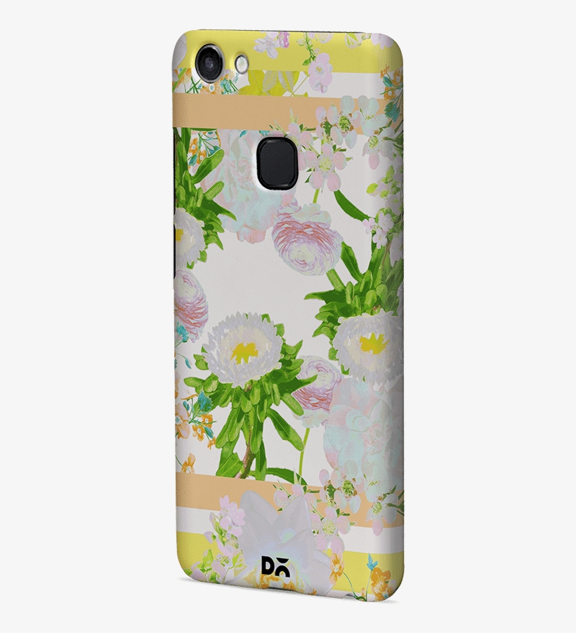 Dailyobjects Floral Frame Collage Case Cover For Vivo - Mobile Phone Case, transparent png download