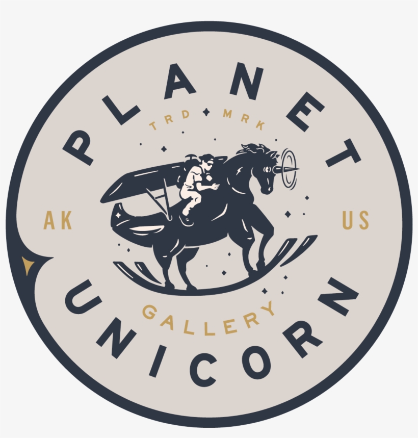 Pu Gallery Stamp Round - Horse, transparent png download